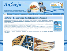 Tablet Screenshot of anferjo.com